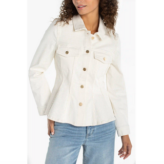 Fit & Flare Trucker Jacket