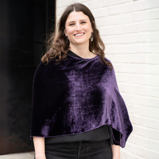 Velvet Poncho