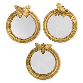 Gold Fauna Mirror Tray - dolly mama boutique