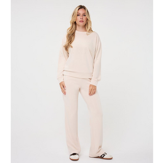 Modal Trousers with Satin Trim