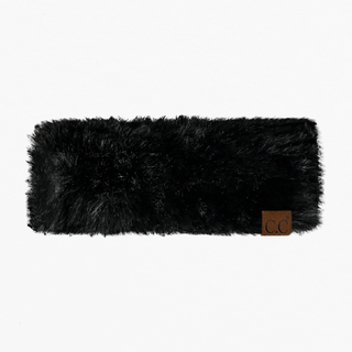 Faux-Fur Head Wrap - dolly mama boutique