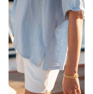 Amelia Ruffle Tee - dolly mama boutique