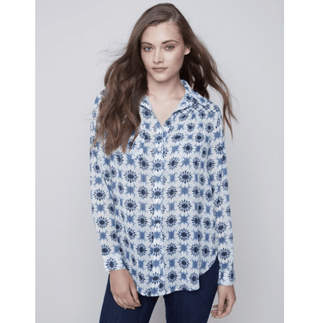 Crepe Blouse - dolly mama boutique