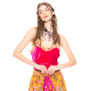 Velvet Dreams Camisole - dolly mama boutique
