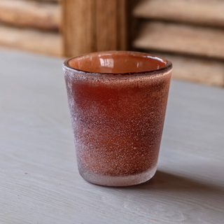 Terra Aged Glass Votive