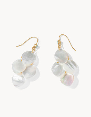 Pearlescent Chandelier Earrings