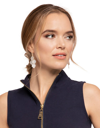 Pearlescent Chandelier Earrings - view 4