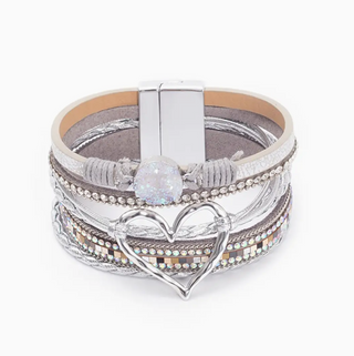 Heart Buckle Bracelet