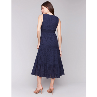Long Eyelet Dress - dolly mama boutique