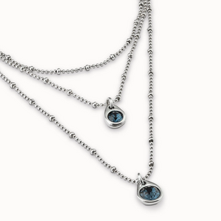 Lluvia de Estrellas Triple-Strand Necklace