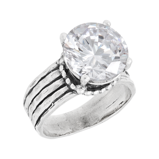 Significant Other CZ Statement Ring - view 2