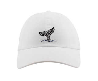 Rachel Cap with Crystal Whale/Mermaid Tail - dolly mama boutique