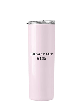 "Breakfast Wine" Coffee Tumbler - dolly mama boutique