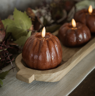3D Flame Pumpkin Candles - dolly mama boutique