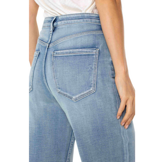 Stride Wide-Leg Crop Jeans