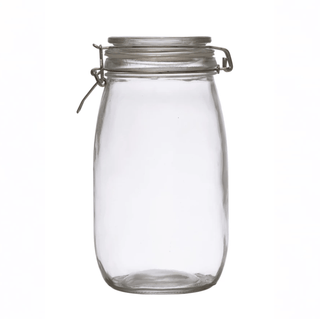Lidded Glass Jar DF6227