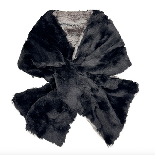 Pull-Thru Fur Scarf - dolly mama boutique