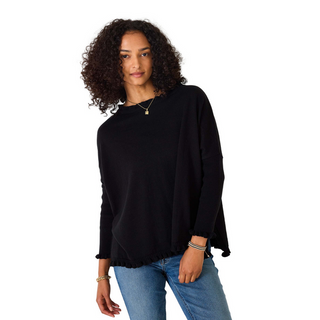 Catalina Ruffle Sweater