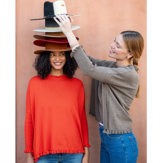 Catalina Ruffle Sweater