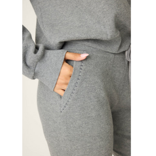 Thermal Cross Stitch Pajama Set - dolly mama boutique