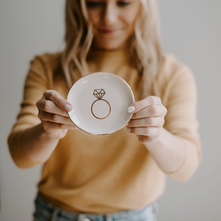 Engagement Ring Jewelry Dish