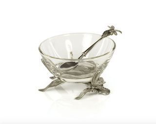 Dragonfly Glass Bowl - dolly mama boutique