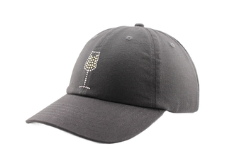 Rachel Cap with Crystal White Wine Glass