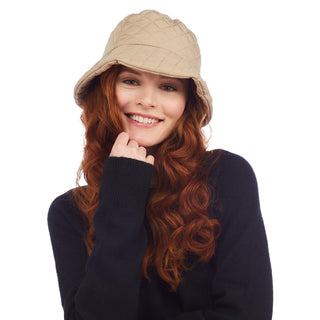 Quilted Bucket Hat 200843-20 - dolly mama boutique