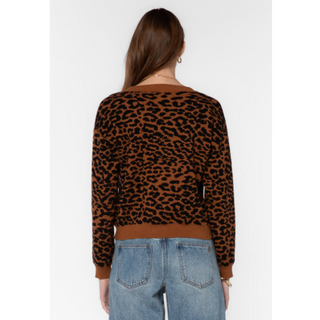 Animal Print Cardigan
