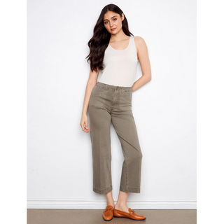 Wide-Leg Crop Pant - dolly mama boutique