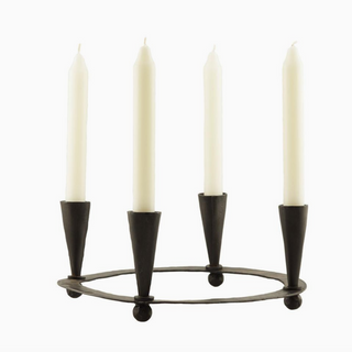 Blacksmith Taper Ring Centerpiece