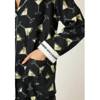 Flannel Pajama & Headband Set - dolly mama boutique