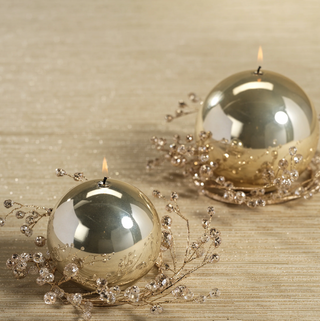 Beaded Glass Berry Wreath 7" - dolly mama boutique