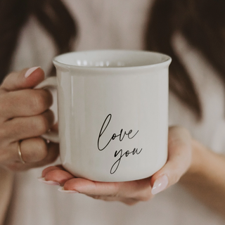 "Love You" Campfire Mug