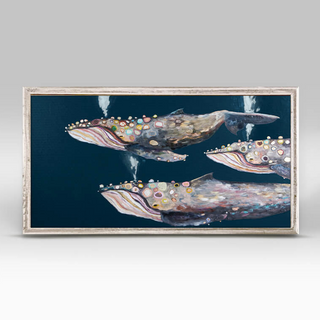 Humpback Whales Framed Print - dolly mama boutique