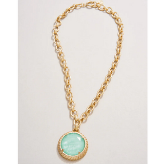 Karina Sea Foam Necklace - dolly mama boutique