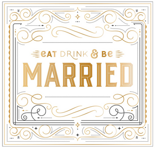 "Eat Drink & Be Married" Book - dolly mama boutique
