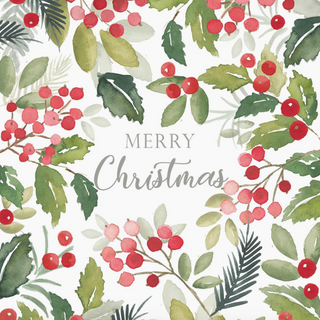 Holiday  Beverage Napkins - dolly mama boutique