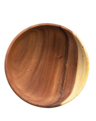 Acacia Wood Bowls DF4439 - dolly mama boutique