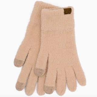 Plush Chenille Gloves - dolly mama boutique