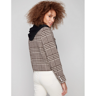 Glenn Plaid Hoody Jacket