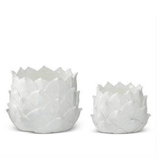 Resin Artichoke Planter
