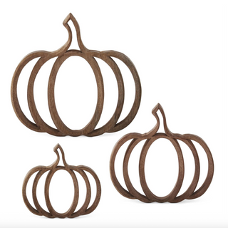 Wood Pumpkin Cut Outs
