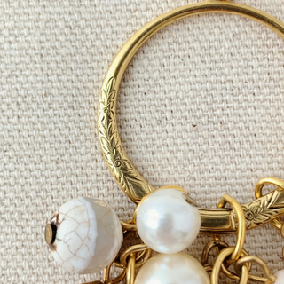 Magnolia Whisper Chandelier Earrings - dolly mama boutique