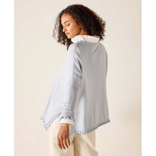 Catalina Ruffle Sweater - dolly mama boutique