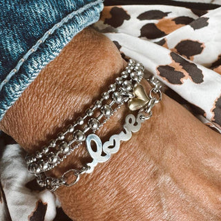 Stainless Love Bracelet - view 2