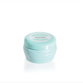 Volcano Mini Tin Candle - Aqua
