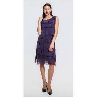 Mariana Sleeveless Ruffle Dress