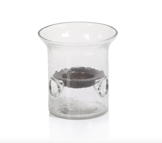 Hammered Glass Hurricane IN-4248