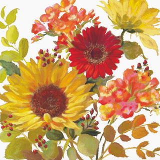 Sunflower Beverage Napkins - dolly mama boutique